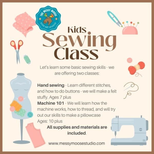 Kids Sewing Machine Class - 101 - Image 2